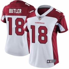 Women's Nike Arizona Cardinals #18 Brice Butler White Vapor Untouchable Limited Player NFL Jersey