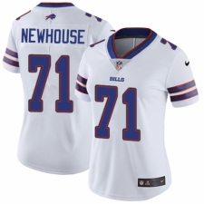 Women's Nike Buffalo Bills #71 Marshall Newhouse White Vapor Untouchable Elite Player NFL Jersey