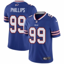 Men's Nike Buffalo Bills #99 Harrison Phillips Royal Blue Team Color Vapor Untouchable Limited Player NFL Jersey
