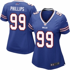 Women's Nike Buffalo Bills #99 Harrison Phillips Game Royal Blue Team Color NFL Jersey