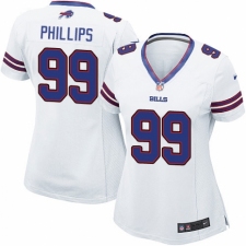 Women's Nike Buffalo Bills #99 Harrison Phillips Game White NFL Jersey