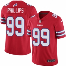 Youth Nike Buffalo Bills #99 Harrison Phillips Limited Red Rush Vapor Untouchable NFL Jersey