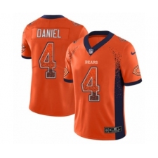 Men's Nike Chicago Bears #4 Chase Daniel Limited Orange Rush Drift Fashion NFL Jersey