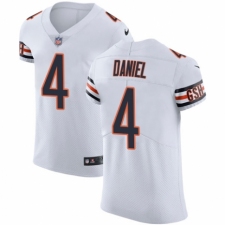 Men's Nike Chicago Bears #4 Chase Daniel White Vapor Untouchable Elite Player NFL Jersey