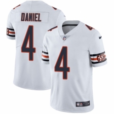 Men's Nike Chicago Bears #4 Chase Daniel White Vapor Untouchable Limited Player NFL Jersey