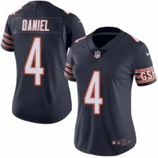 Women's Nike Chicago Bears #4 Chase Daniel Navy Blue Team Color Vapor Untouchable Limited Player NFL Jersey