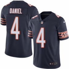 Youth Nike Chicago Bears #4 Chase Daniel Navy Blue Team Color Vapor Untouchable Limited Player NFL Jersey