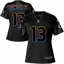 Women's Nike Chicago Bears #13 Bennie Fowler III Game Black Fashion NFL Jersey