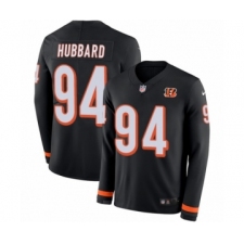 Men's Nike Cincinnati Bengals #94 Sam Hubbard Limited Black Therma Long Sleeve NFL Jersey