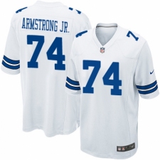 Men's Nike Dallas Cowboys #74 Dorance Armstrong Jr. Game White NFL Jersey
