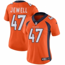 Women's Nike Denver Broncos #47 Josey Jewell Orange Team Color Vapor Untouchable Limited Player NFL Jersey