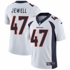 Youth Nike Denver Broncos #47 Josey Jewell White Vapor Untouchable Elite Player NFL Jersey