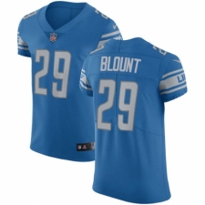 Men's Nike Detroit Lions #29 LeGarrette Blount Blue Team Color Vapor Untouchable Elite Player NFL Jersey