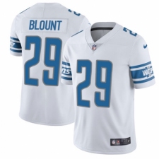 Men's Nike Detroit Lions #29 LeGarrette Blount White Vapor Untouchable Limited Player NFL Jersey