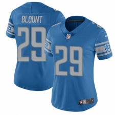 Women's Nike Detroit Lions #29 LeGarrette Blount Blue Team Color Vapor Untouchable Elite Player NFL Jersey