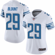 Women's Nike Detroit Lions #29 LeGarrette Blount White Vapor Untouchable Elite Player NFL Jersey