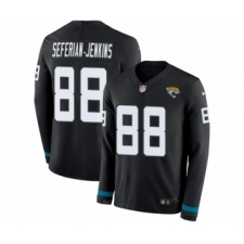 Men's Nike Jacksonville Jaguars #88 Austin Seferian-Jenkins Limited Black Therma Long Sleeve NFL Jersey