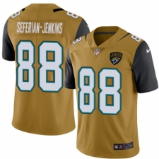 Men's Nike Jacksonville Jaguars #88 Austin Seferian-Jenkins Limited Gold Rush Vapor Untouchable NFL Jersey