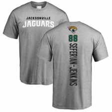 NFL Nike Jacksonville Jaguars #88 Austin Seferian-Jenkins Ash Backer T-Shirt