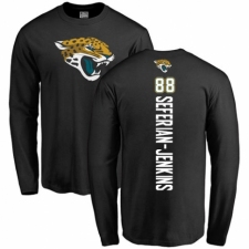 NFL Nike Jacksonville Jaguars #88 Austin Seferian-Jenkins Black Backer Long Sleeve T-Shirt