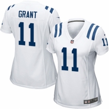 Women's Nike Indianapolis Colts #11 Ryan Grant Game White NFL Jersey
