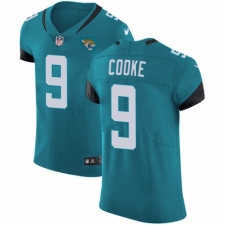 Men's Nike Jacksonville Jaguars #9 Logan Cooke Black Alternate Vapor Untouchable Elite Player NFL Jersey