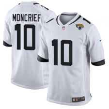 Men's Nike Jacksonville Jaguars #10 Donte Moncrief Game White NFL Jersey