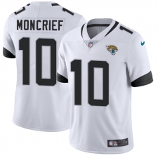 Men's Nike Jacksonville Jaguars #10 Donte Moncrief White Vapor Untouchable Limited Player NFL Jersey