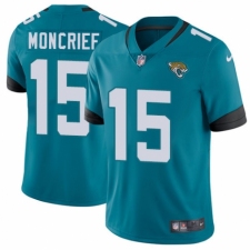 Men's Nike Jacksonville Jaguars #15 Donte Moncrief Black Alternate Vapor Untouchable Limited Player NFL Jersey