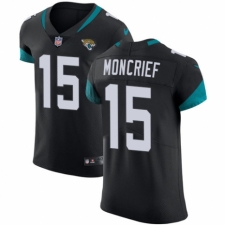 Men's Nike Jacksonville Jaguars #15 Donte Moncrief Teal Green Team Color Vapor Untouchable Elite Player NFL Jersey
