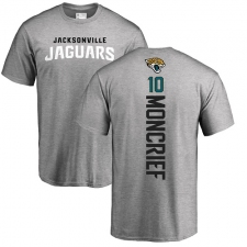 NFL Nike Jacksonville Jaguars #10 Donte Moncrief Ash Backer T-Shirt