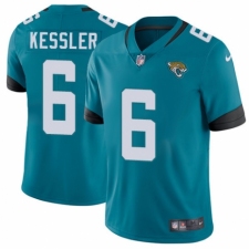 Men's Nike Jacksonville Jaguars #6 Cody Kessler Black Alternate Vapor Untouchable Limited Player NFL Jersey
