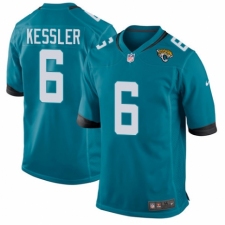 Men's Nike Jacksonville Jaguars #6 Cody Kessler Game Black Alternate NFL Jersey