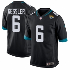 Men's Nike Jacksonville Jaguars #6 Cody Kessler Game Teal Green Team Color NFL Jersey