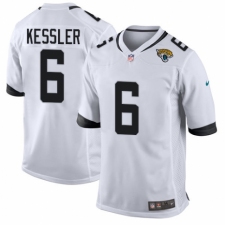 Men's Nike Jacksonville Jaguars #6 Cody Kessler Game White NFL Jersey