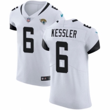 Men's Nike Jacksonville Jaguars #6 Cody Kessler White Vapor Untouchable Elite Player NFL Jersey