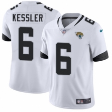 Men's Nike Jacksonville Jaguars #6 Cody Kessler White Vapor Untouchable Limited Player NFL Jersey