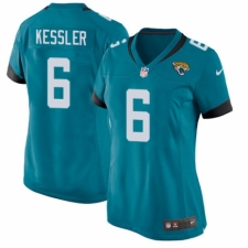 Women's Nike Jacksonville Jaguars #6 Cody Kessler Game Black Alternate NFL Jersey