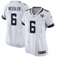 Women's Nike Jacksonville Jaguars #6 Cody Kessler Game White NFL Jersey