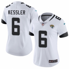Women's Nike Jacksonville Jaguars #6 Cody Kessler White Vapor Untouchable Elite Player NFL Jersey