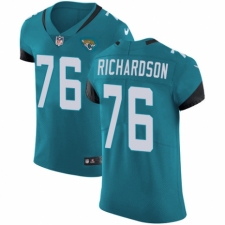 Men's Nike Jacksonville Jaguars #76 Will Richardson Black Alternate Vapor Untouchable Elite Player NFL Jersey