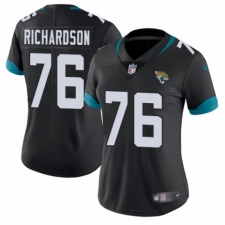 Women's Nike Jacksonville Jaguars #76 Will Richardson Teal Green Team Color Vapor Untouchable Limited Player NFL Jersey
