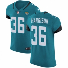 Men's Nike Jacksonville Jaguars #36 Ronnie Harrison Black Alternate Vapor Untouchable Elite Player NFL Jersey