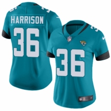 Women's Nike Jacksonville Jaguars #36 Ronnie Harrison Black Alternate Vapor Untouchable Limited Player NFL Jersey