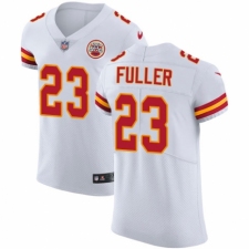 Men's Nike Kansas City Chiefs #23 Kendall Fuller White Vapor Untouchable Elite Player NFL Jersey