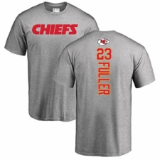 NFL Nike Kansas City Chiefs #23 Kendall Fuller Ash Backer T-Shirt