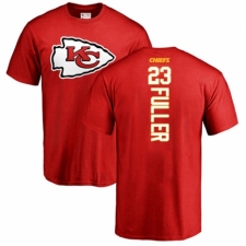 NFL Nike Kansas City Chiefs #23 Kendall Fuller Red Backer T-Shirt