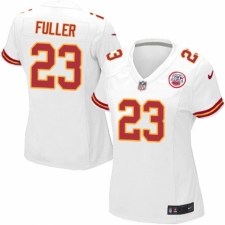 Women's Nike Kansas City Chiefs #23 Kendall Fuller Game White NFL Jersey