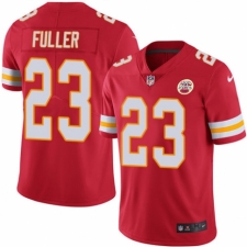 Youth Nike Kansas City Chiefs #23 Kendall Fuller Red Team Color Vapor Untouchable Limited Player NFL Jersey