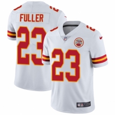 Youth Nike Kansas City Chiefs #23 Kendall Fuller White Vapor Untouchable Limited Player NFL Jersey